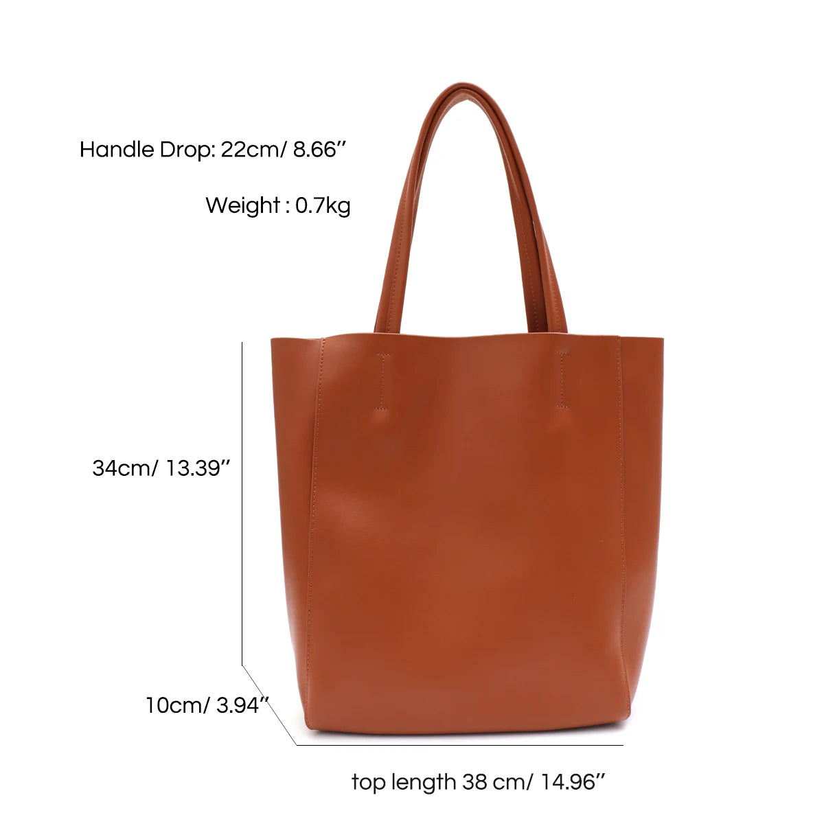 Battersea Genuine Leather Tote Bag