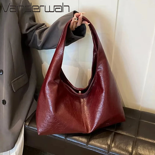 Mitcham Vegan Leather Hobo Bag
