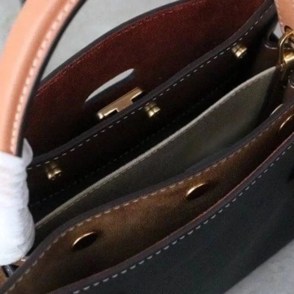 Deptford Vegan Leather Bucket Bag