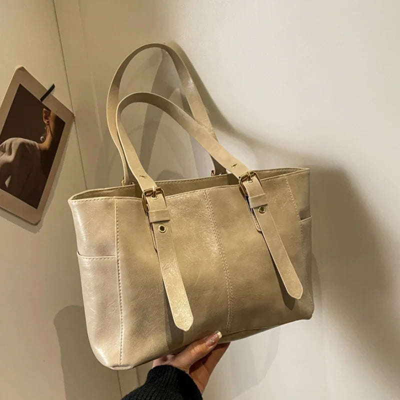 Stockwell Vegan Leather Tote Bag