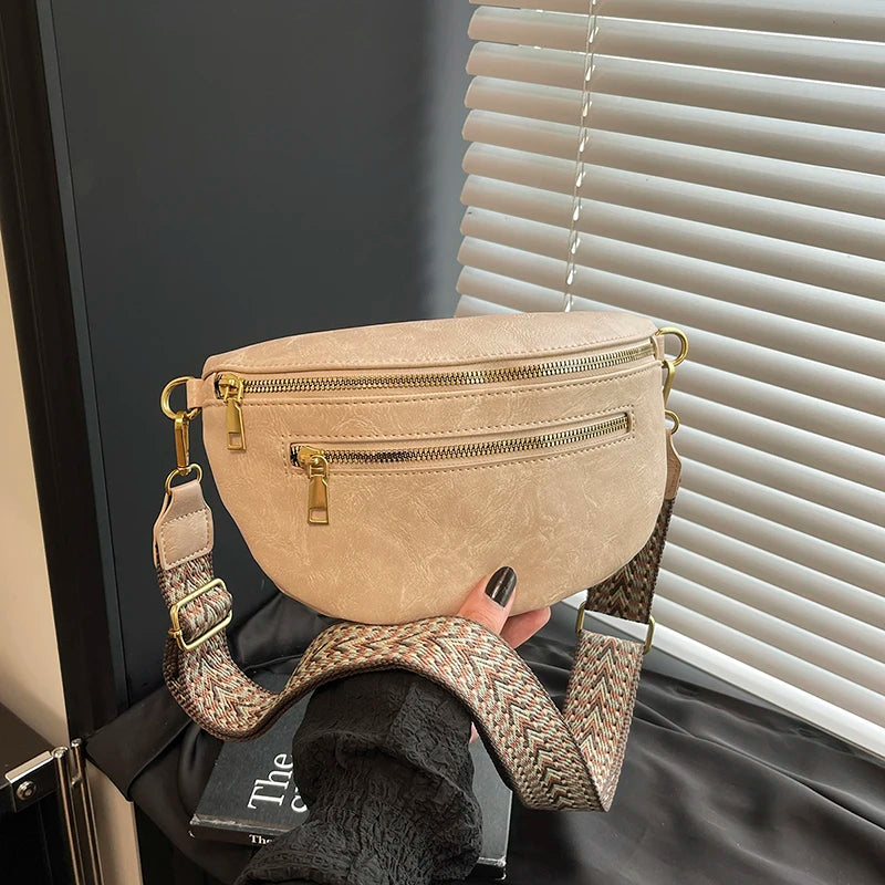 Sidcup Vegan Leather Crossbody Bag