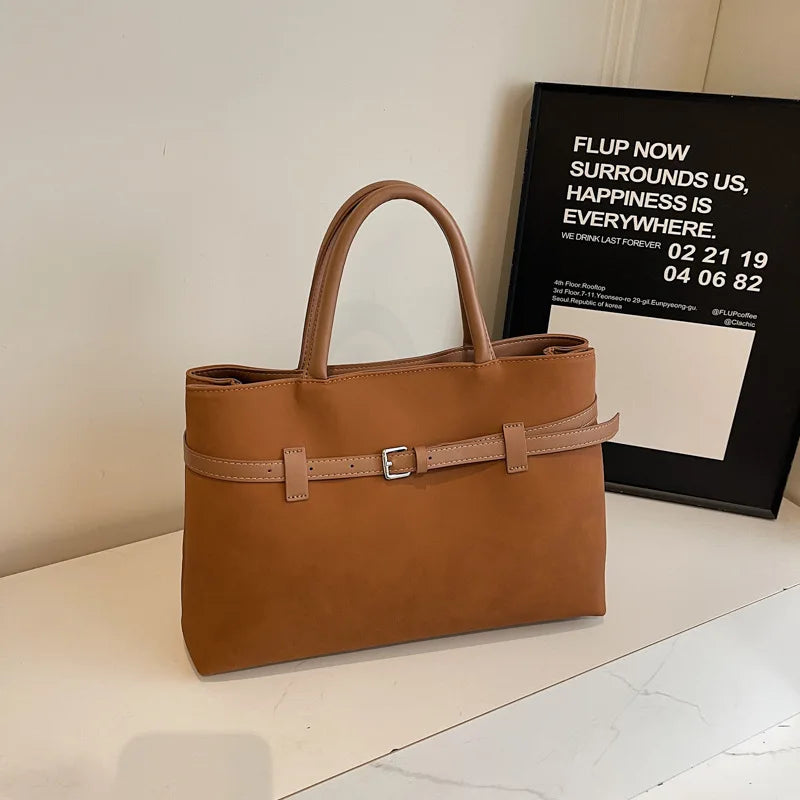 Greenwich Vegan Leather Tote Bag