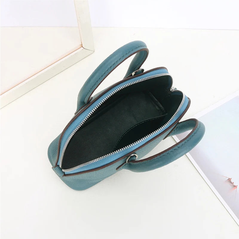 Forest Genuine Leather Crossbody Bag