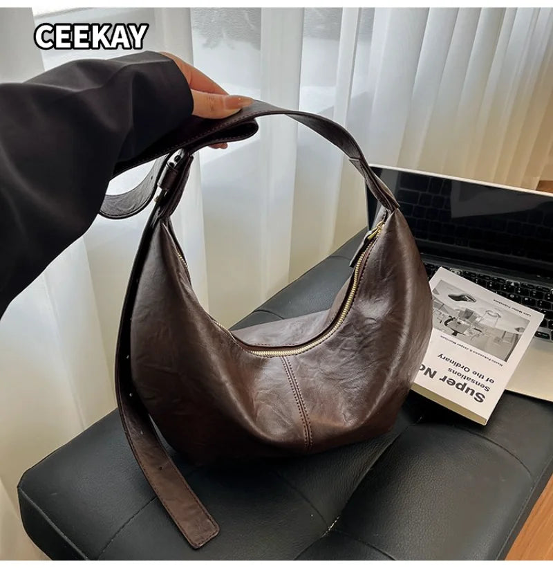 Chiswick Vegan Leather Hobo Bag