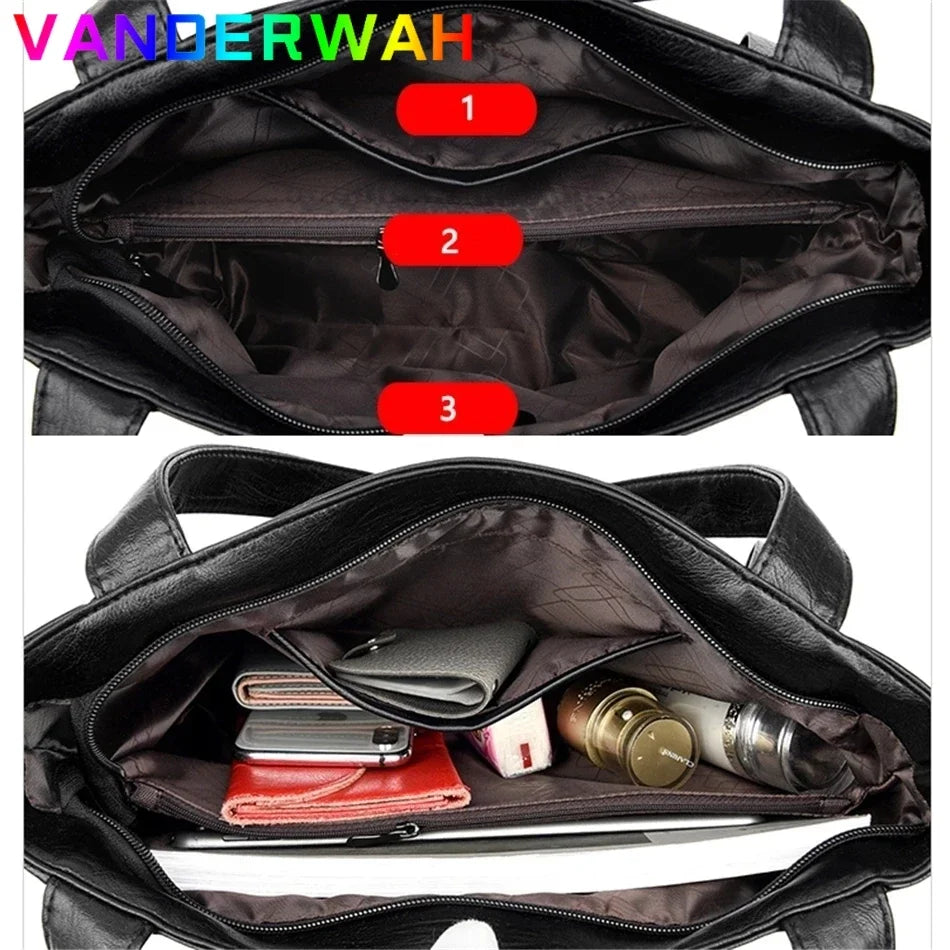 Poplar Genuine Leather Purse