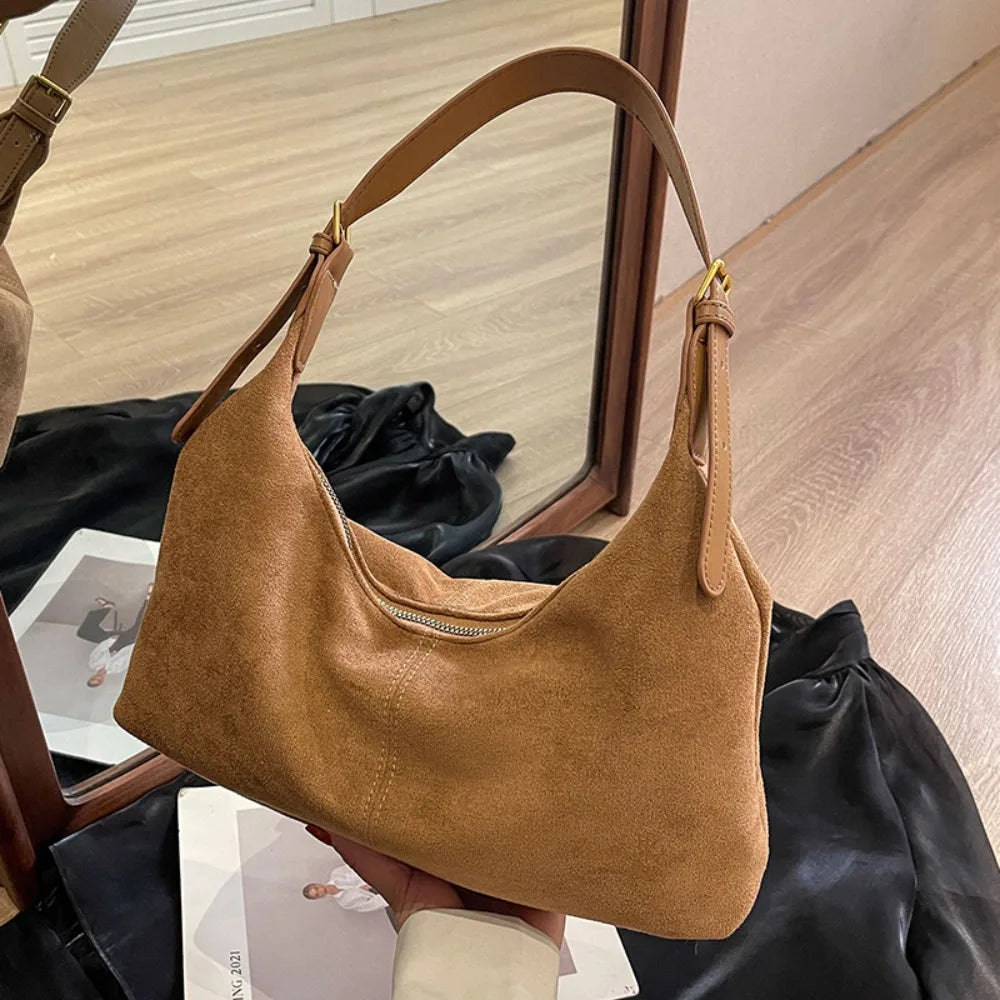 Gloucester Faux Suede Tote Bag