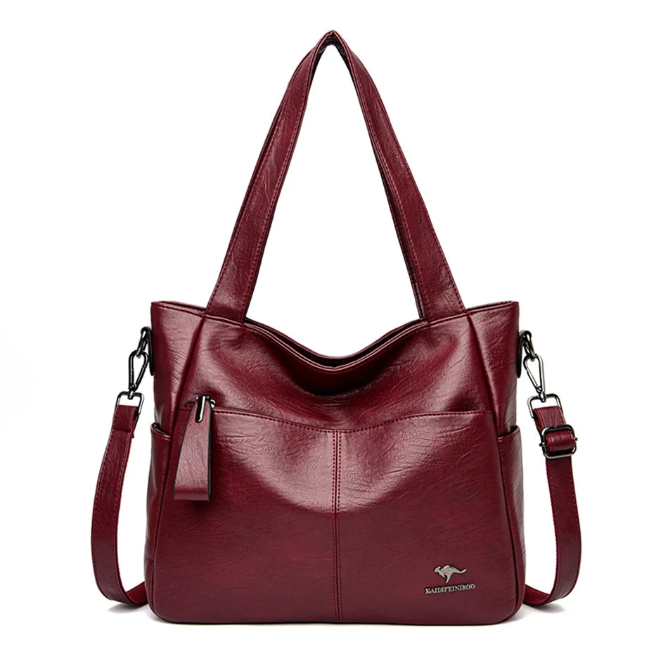 Poplar Genuine Leather Purse