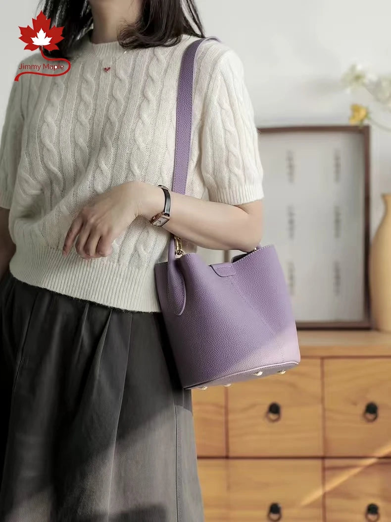 Vauxhall Genuine Leather Bucket Bag