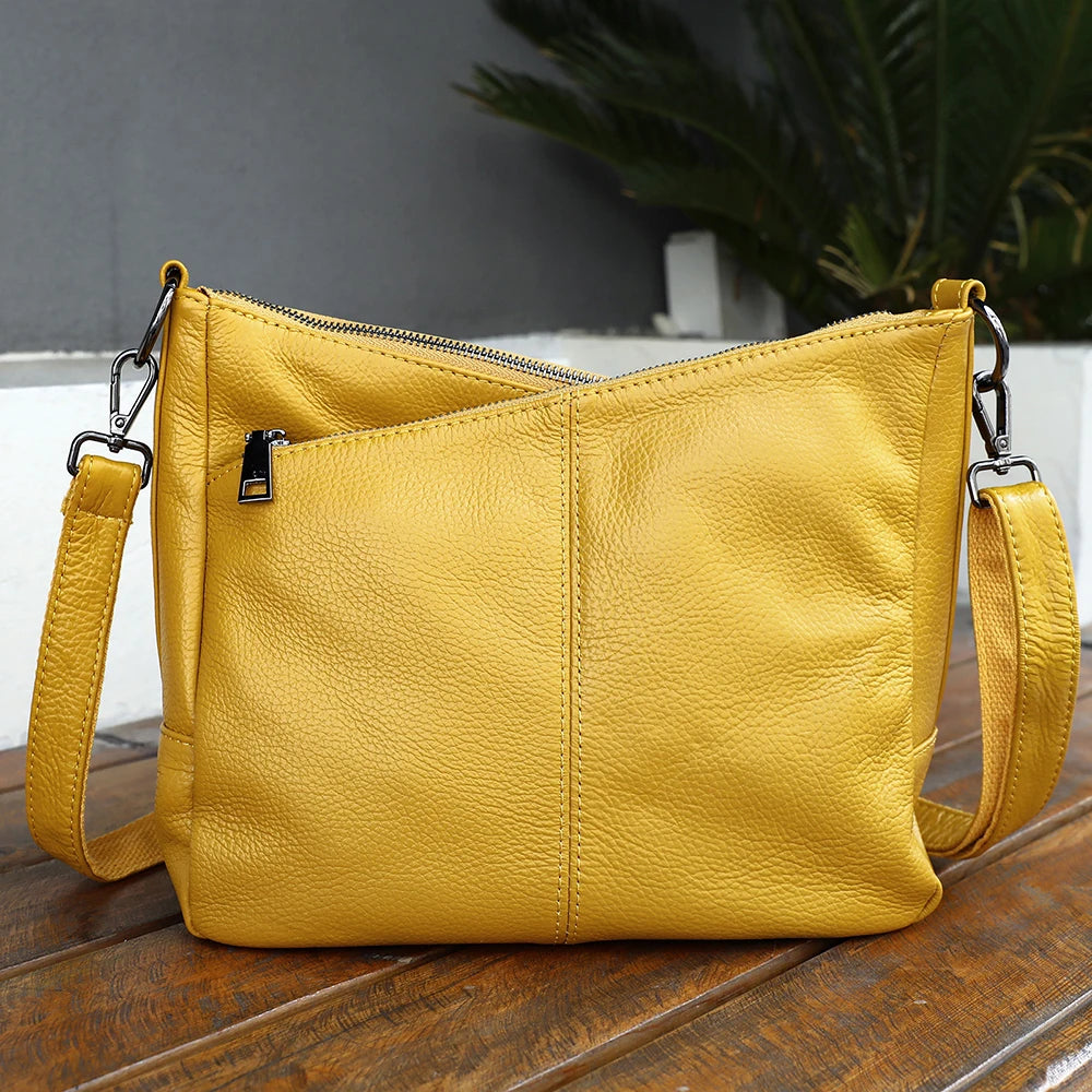 Westminster Genuine Leather Bucket Bag