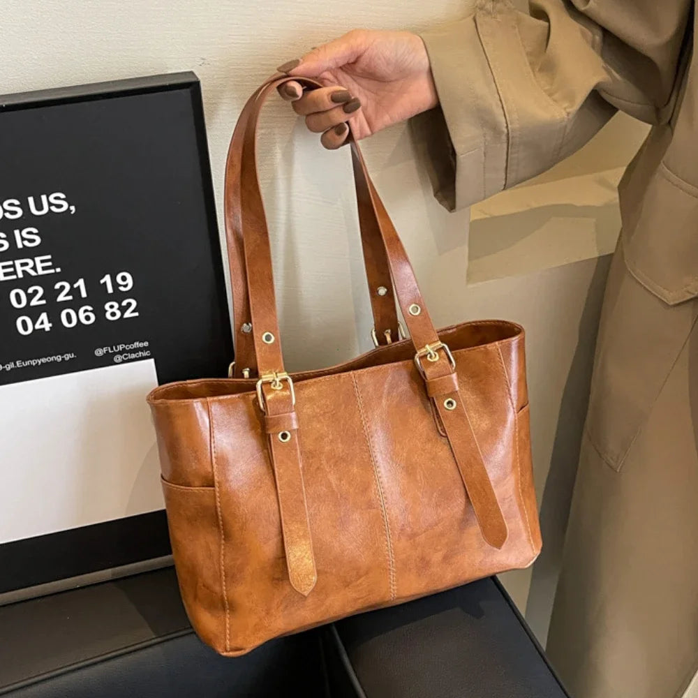 Stockwell Vegan Leather Tote Bag