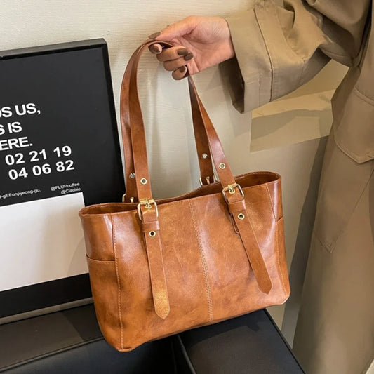 Stockwell Vegan Leather Tote Bag