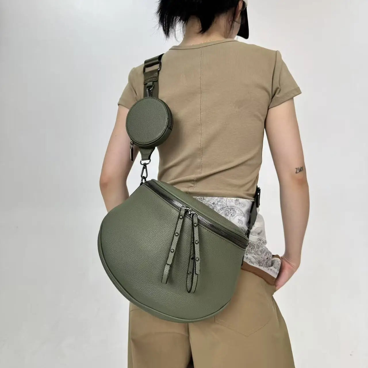 Isleworth Vegan Leather Crossbody Bag