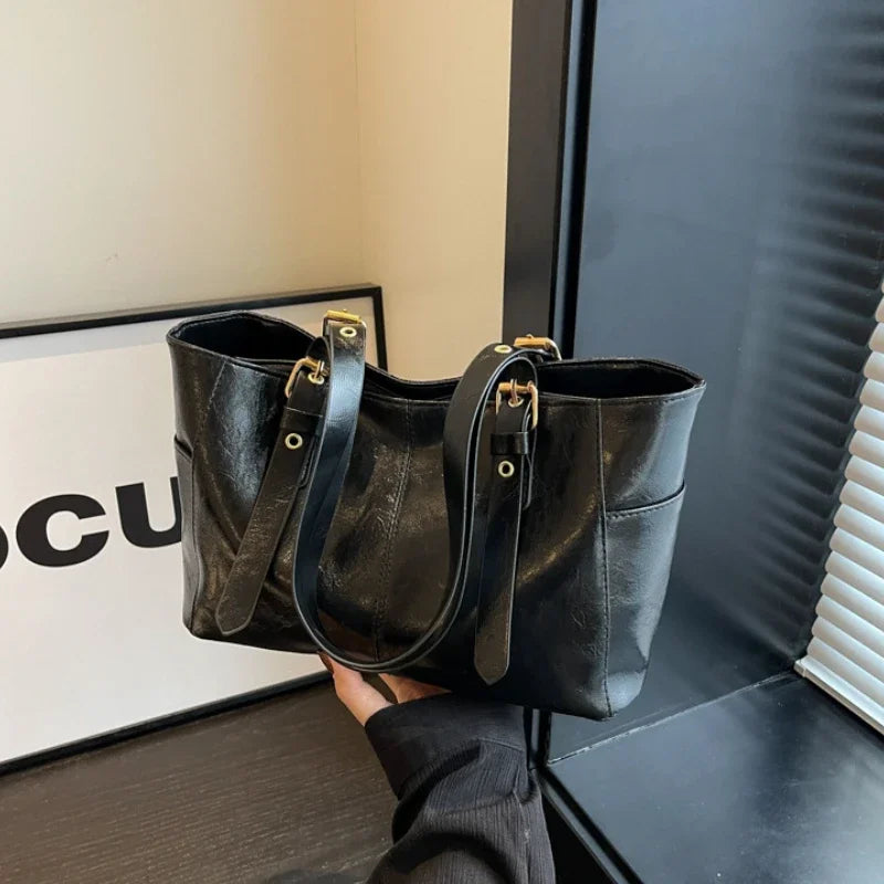 Stockwell Vegan Leather Tote Bag