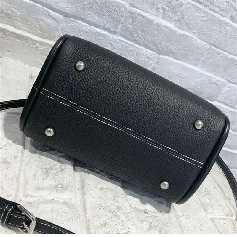 Twickenham Genuine Leather Bucket Bag