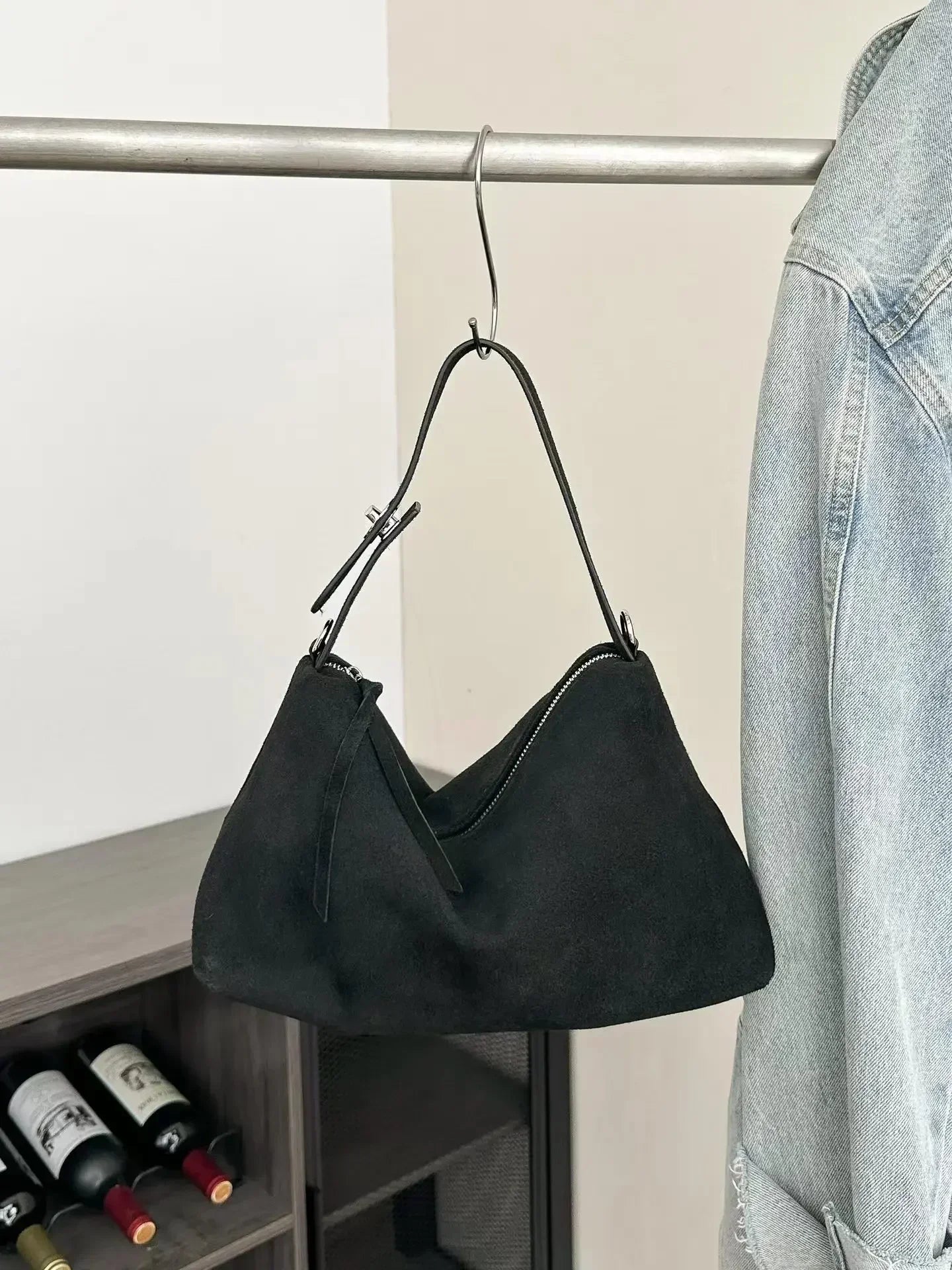 Streatham Faux Suede Tote Bag