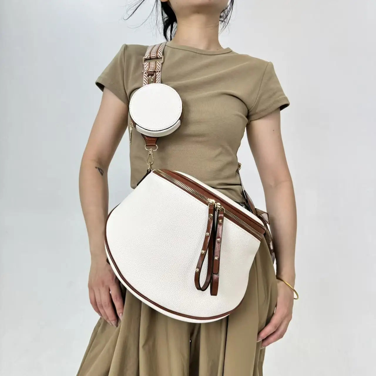Isleworth Vegan Leather Crossbody Bag