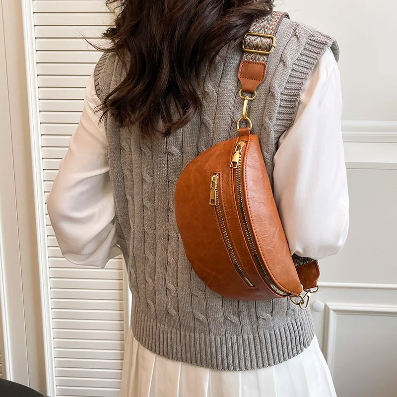 Sidcup Vegan Leather Crossbody Bag