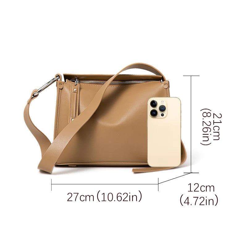Coram Genuine Leather Crossbody Bag
