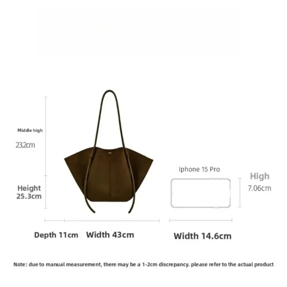 Oxted Faux Suede Tote Bag