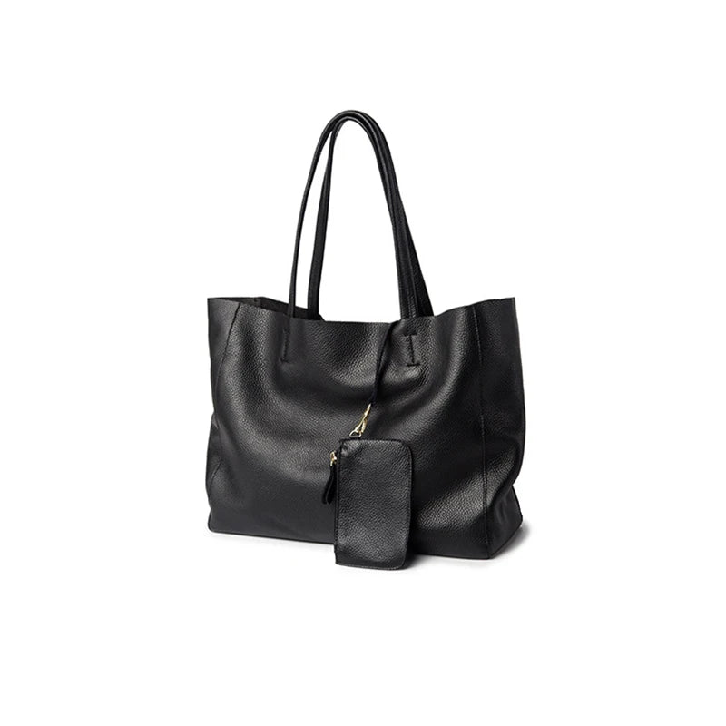 Sheen Genuine Leather Tote Bag