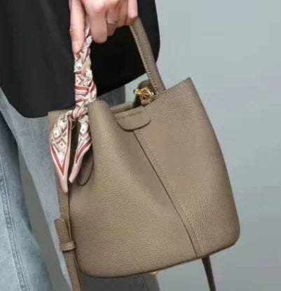 Whitechapel Vegan Leather Bucket Bag