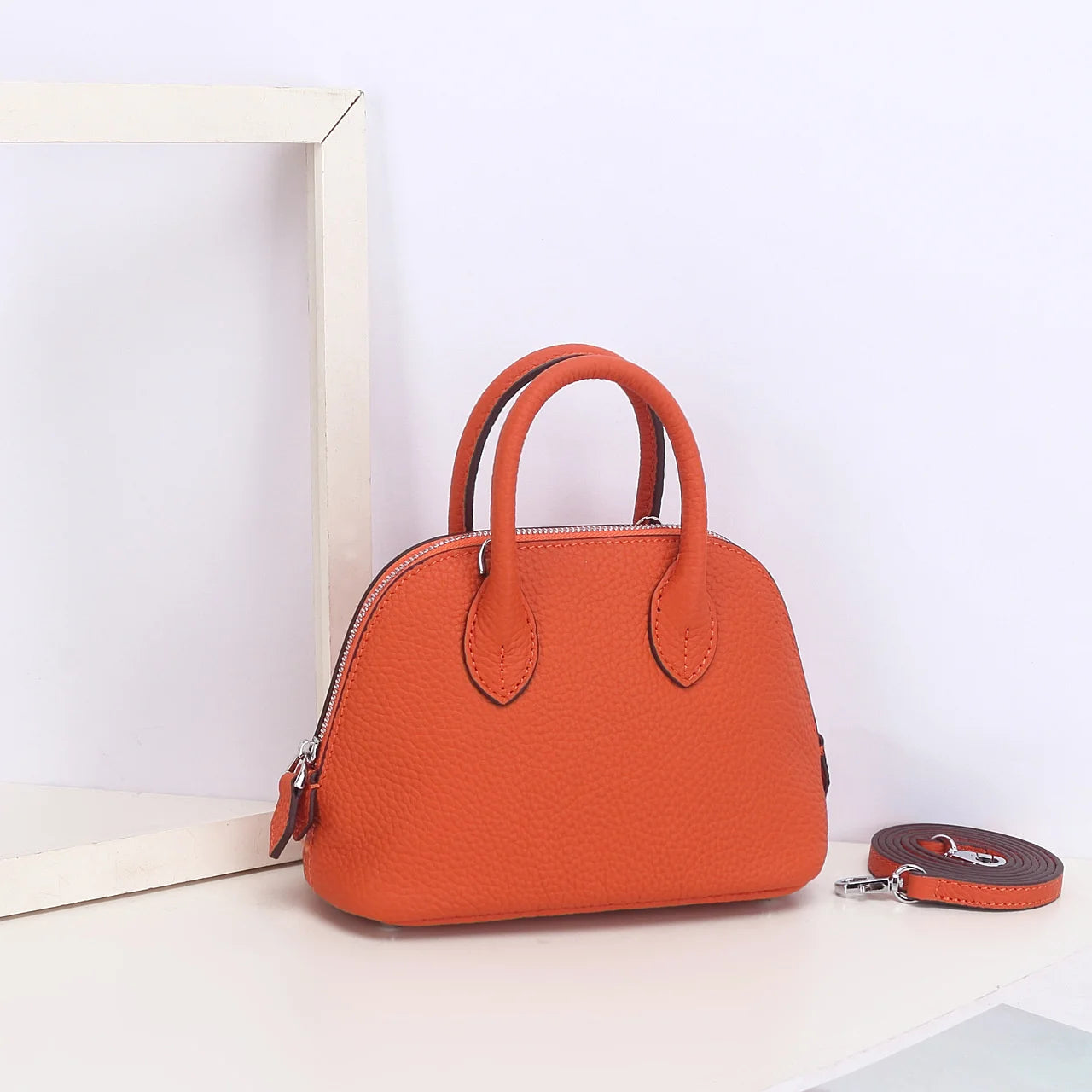 Forest Genuine Leather Crossbody Bag