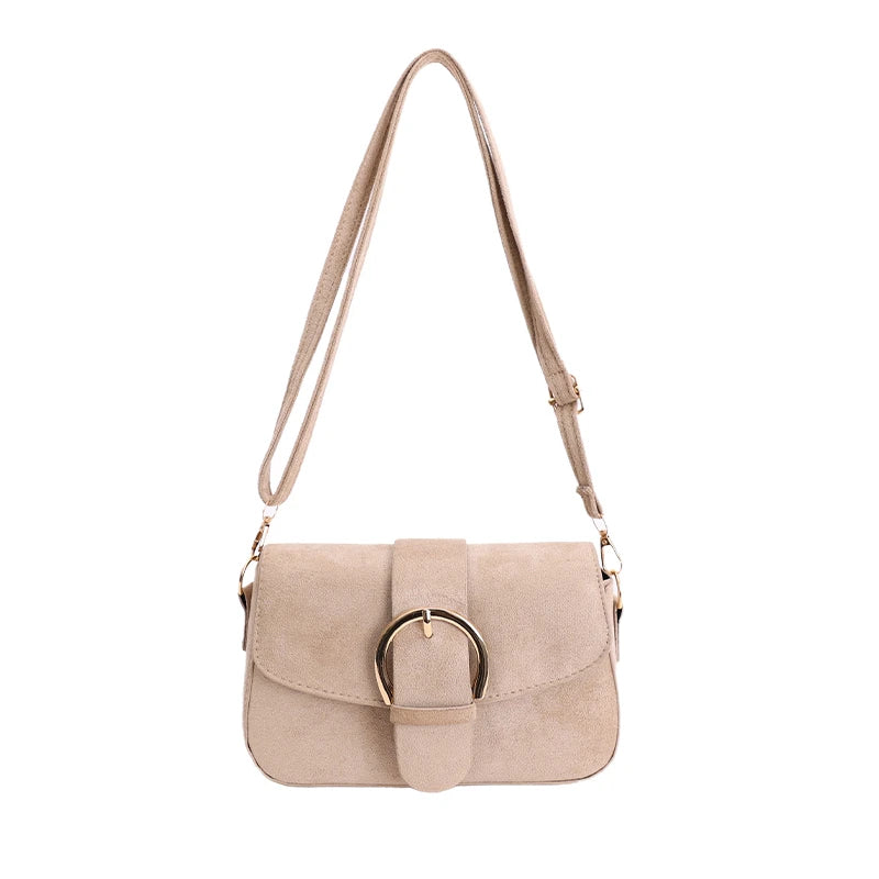 Primrose Faux Suede Crossbody Bag