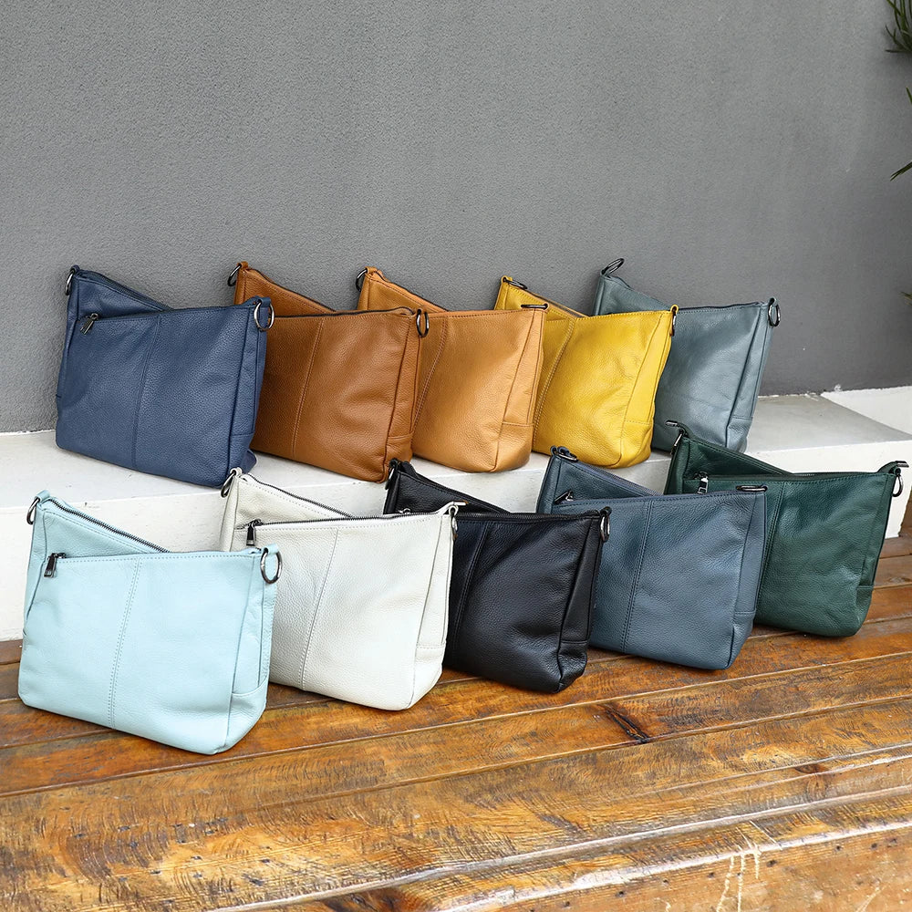 Westminster Genuine Leather Bucket Bag