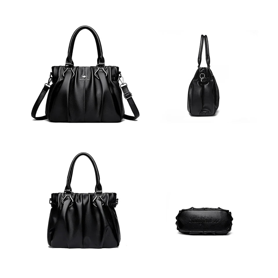 Victoria Vegan Leather Tote Bag