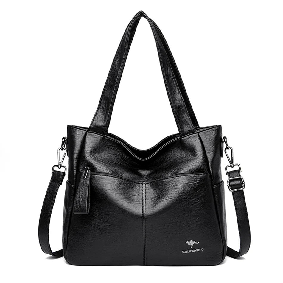 Poplar Genuine Leather Purse