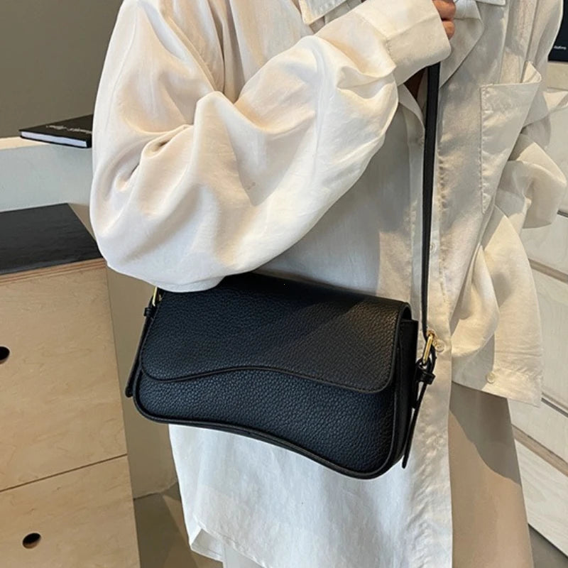 Esher Vegan Leather Crossbody Bag