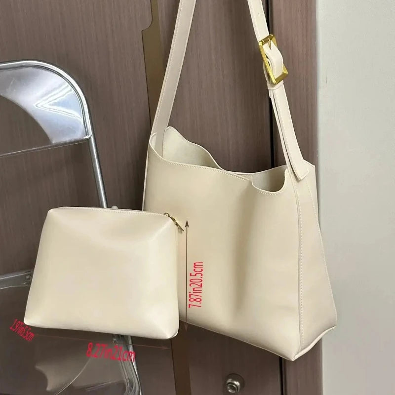 Morden Vegan Leather Crossbody Bag