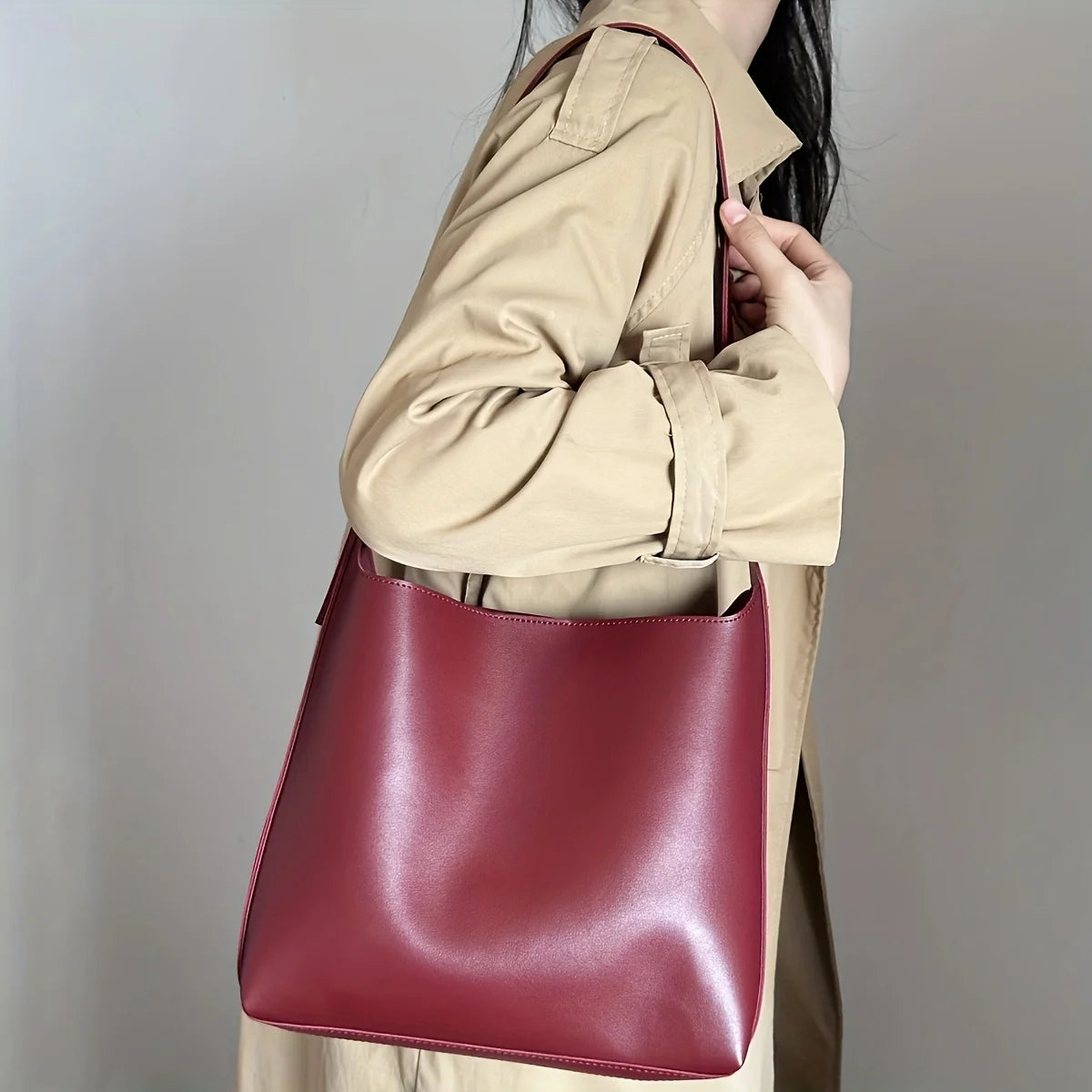 Morden Vegan Leather Crossbody Bag