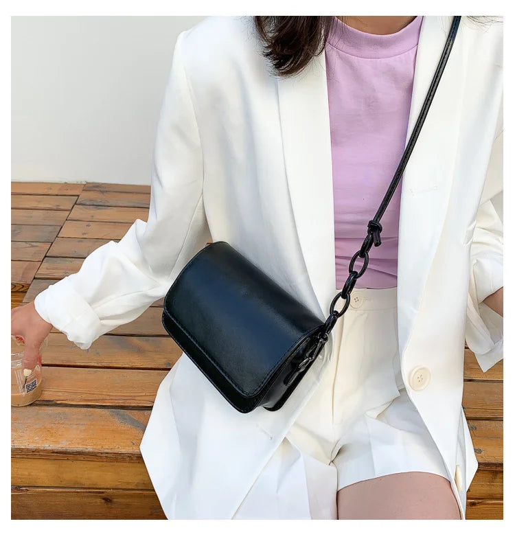 Holloway Vegan Leather Crossbody Bag