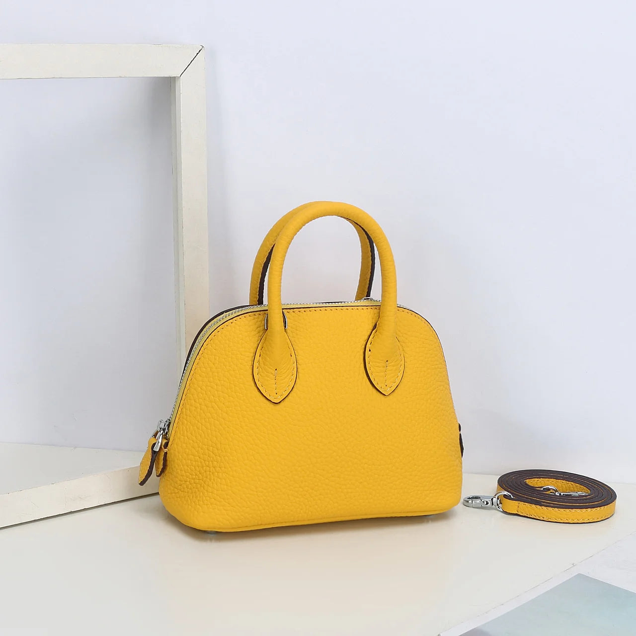 Forest Genuine Leather Crossbody Bag