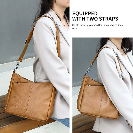 Westminster Genuine Leather Bucket Bag