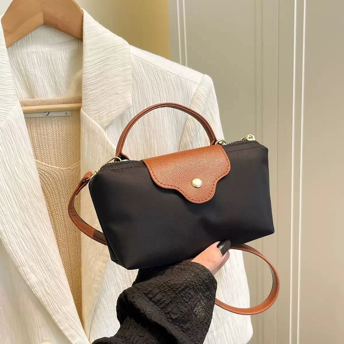 Brent Vegan Leather Purse
