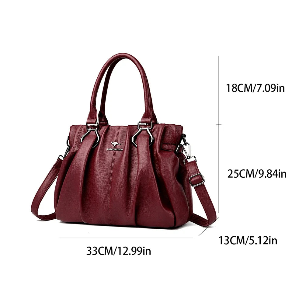 Victoria Vegan Leather Tote Bag