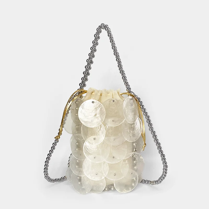 Belgravia Beaded Shell Evening Bag