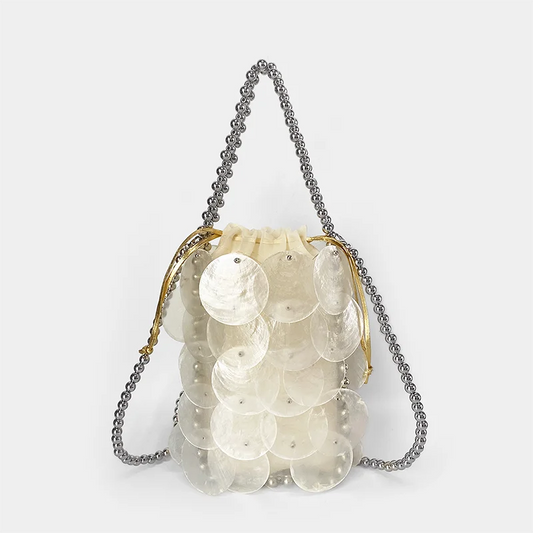 Belgravia Beaded Shell Evening Bag