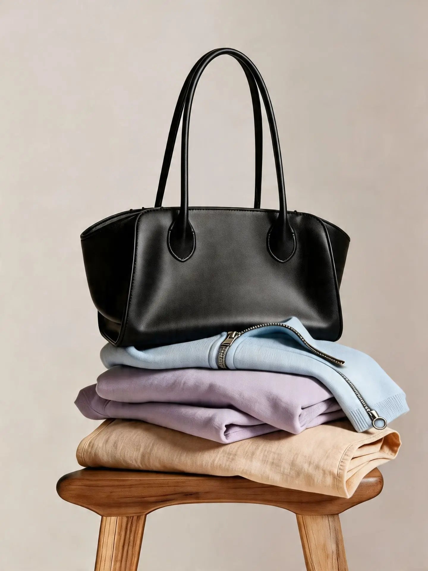 Wimbledon Genuine Leather Tote Bag