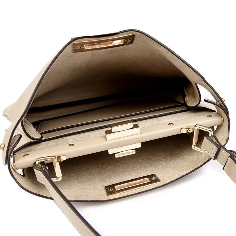 Ealing Vegan Leather Bucket Bag