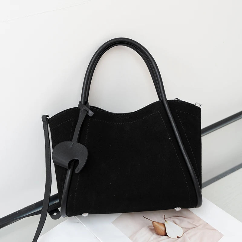 Kennington Suede Shoulder Bag