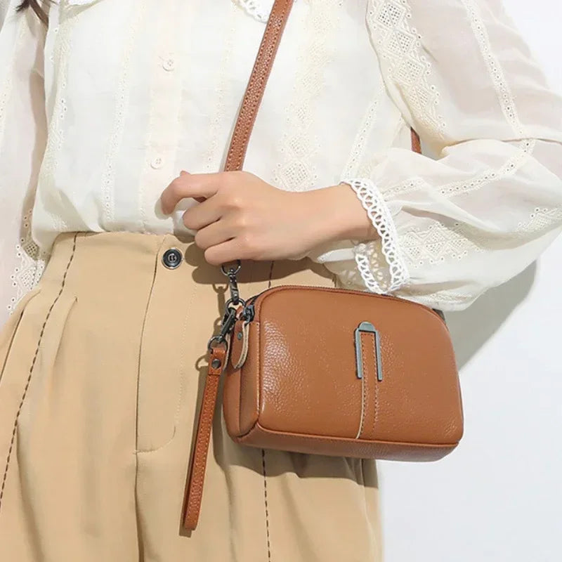 Wallington Genuine Leather Clutch Bag