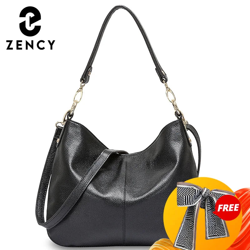 Knightsbridge Genuine Leather Tote Bag