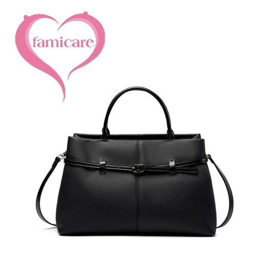 Clapham Genuine Leather Tote Bag