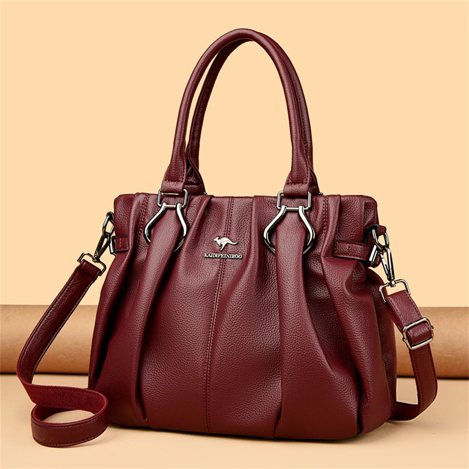 Victoria Vegan Leather Tote Bag