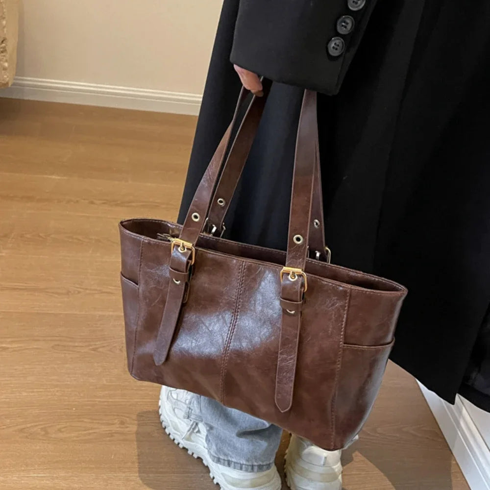 Stockwell Vegan Leather Tote Bag
