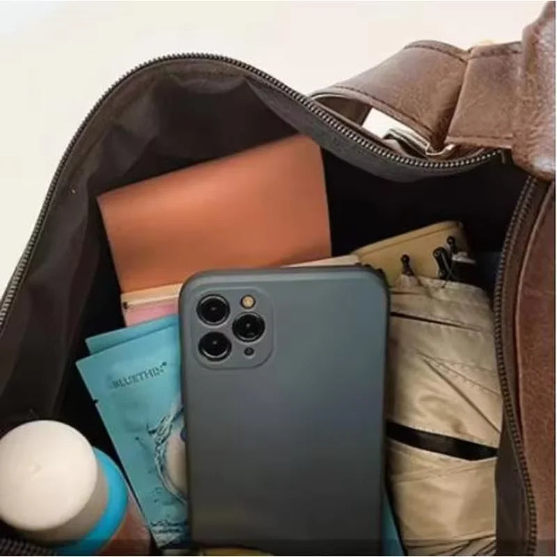 Merton Vegan Leather Tote Bag