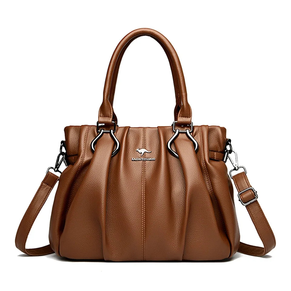 Victoria Vegan Leather Tote Bag